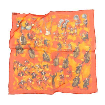 Hermes Carre 45 Silk Muslin