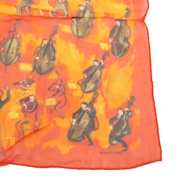 Hermes Carre 45 Silk Muslin — view 7