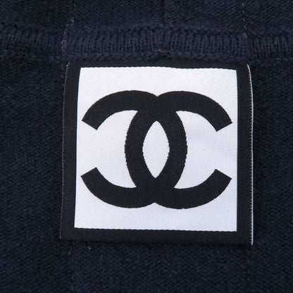 Chanel Long Cardigan Navy — view 9