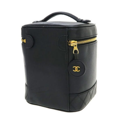 Chanel Bicolor Vanity Bag Black — view 3