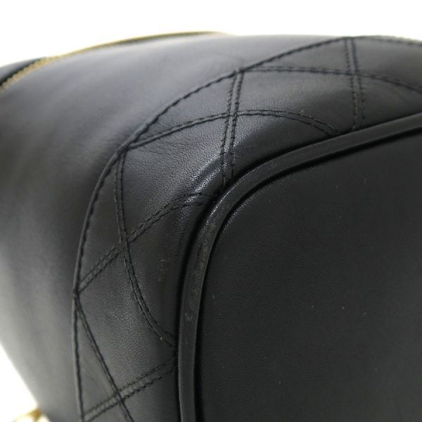 Chanel Bicolor Vanity Bag Black — view 4