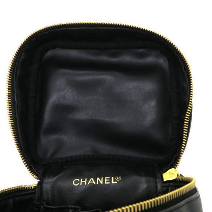Chanel Bicolor Vanity Bag Black — view 7