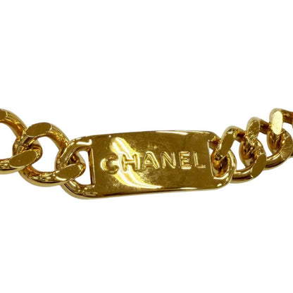 Chanel Vintage Metal 31 Rue Cambon CC Logo Chain Belt Gold Plated — view 5