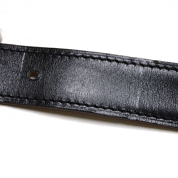 Hermes Belt Leather 24 Black Gold — view 4