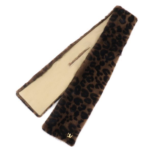 Louis Vuitton Mink Scarf