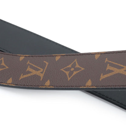 Louis Vuitton Monogram Shoulder Strap Leather Brown Gold — view 2