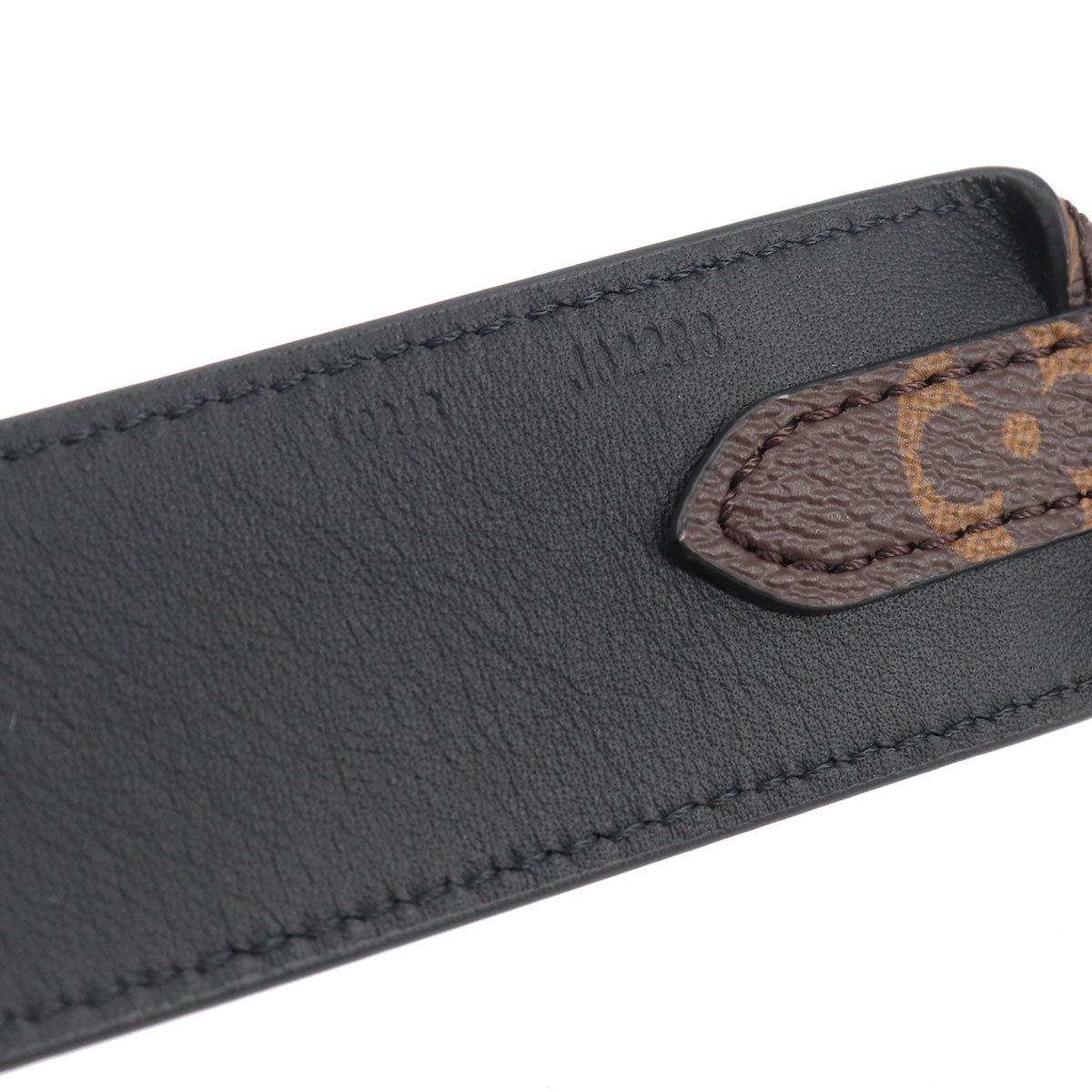 Louis Vuitton Monogram Shoulder Strap Leather Brown Gold — view 6