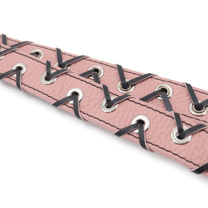 Louis Vuitton Shoulder Strap Leather Pink Silver suup — view 3