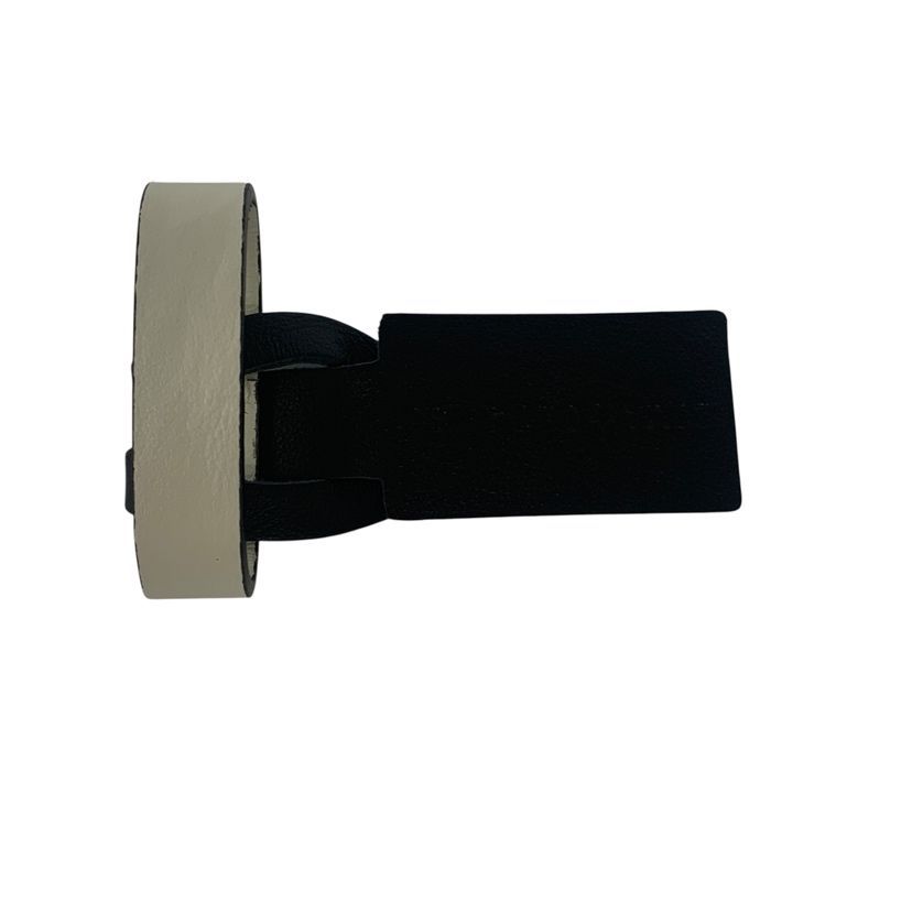 Dior Belt 30 Montigne Reversible Calf Leather Black White — view 9