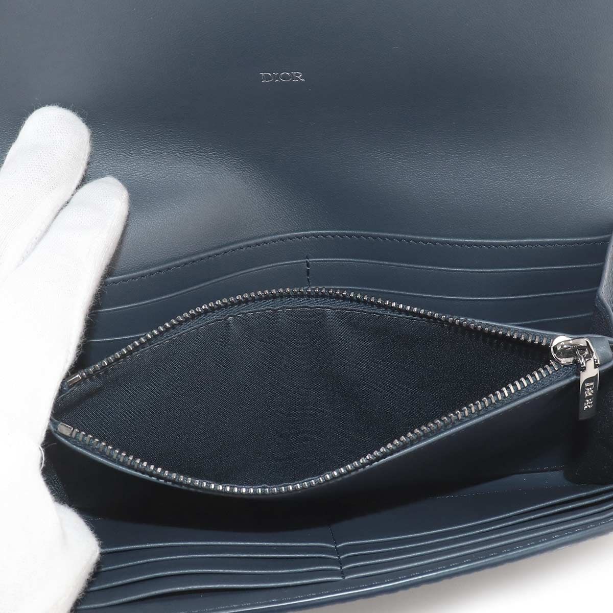 Dior Line Long Flap Wallet Bifold — view 8