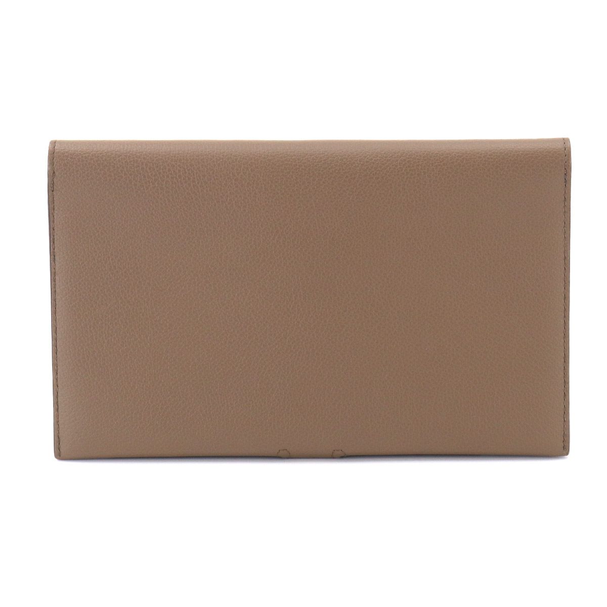 Hermes Toutenmain Bifold Wallet Eve Color Etoupe Silver — view 2