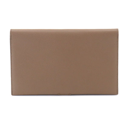 Hermes Toutenmain Bifold Wallet Eve Color Etoupe Silver — view 2