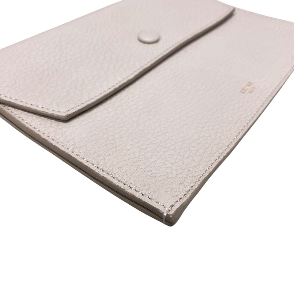 Celine Pouch Clutch Inner Leather Beige Everyday — view 3