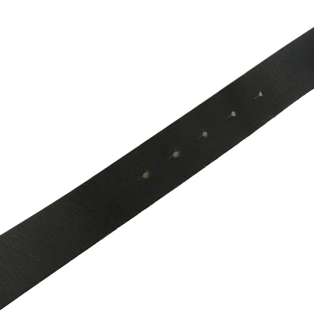 Versace Gianni Lion Head Buckle Belt Leather 95 110 Black SS — view 5