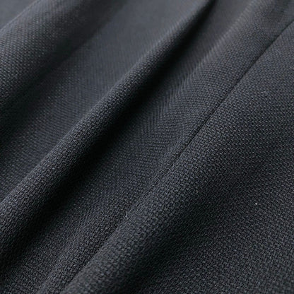 Balenciaga Collarless Jacket BB Logo Button 9 Sizes Black — view 7
