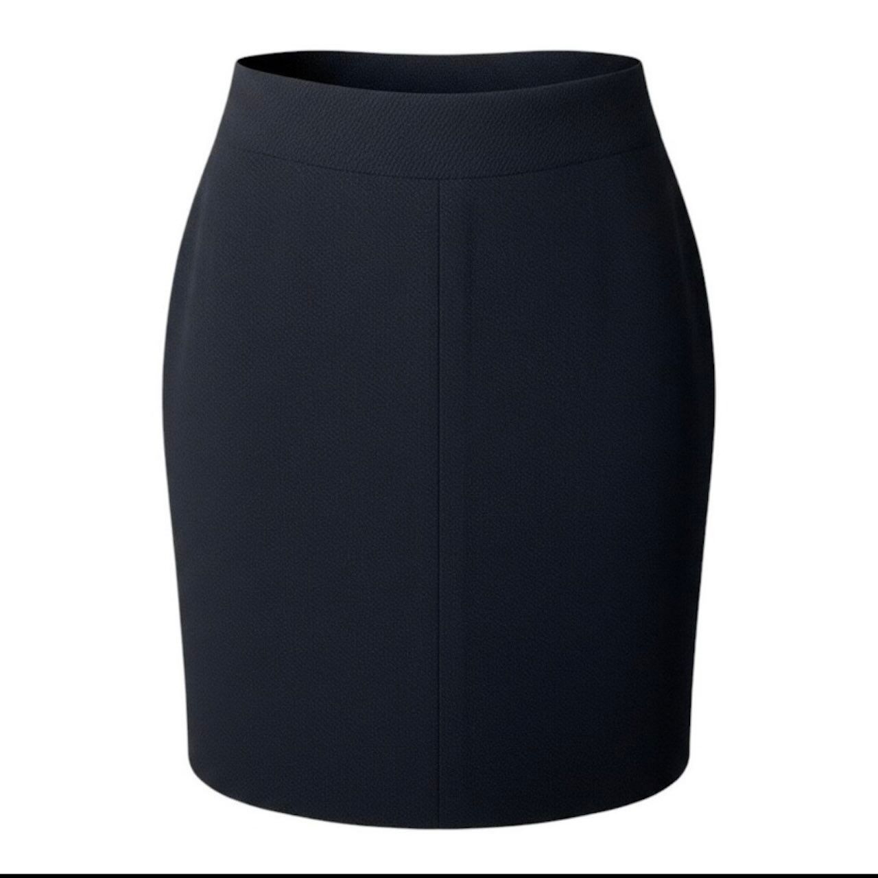 Chanel Boutique Wool Nylon Skirt