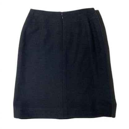 Chanel Boutique Wool Nylon Skirt — view 3