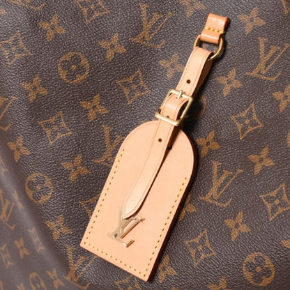 Louis Vuitton Atlantis GM Monogram Canvas Tote Shoulder Bag Brown Gold — view 6