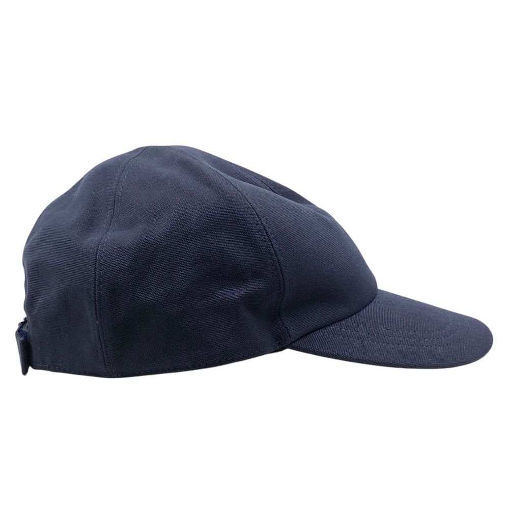 Dior Logo Embroidery Baseball Cap Cotton Navy Daily Use — view 5