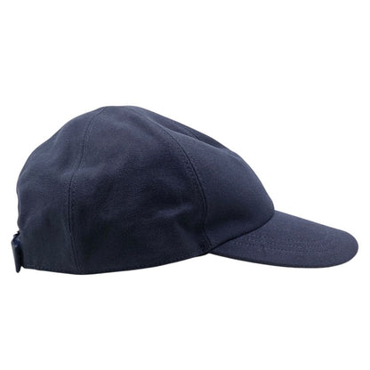 Dior Logo Embroidery Baseball Cap Cotton Navy Daily Use — view 5