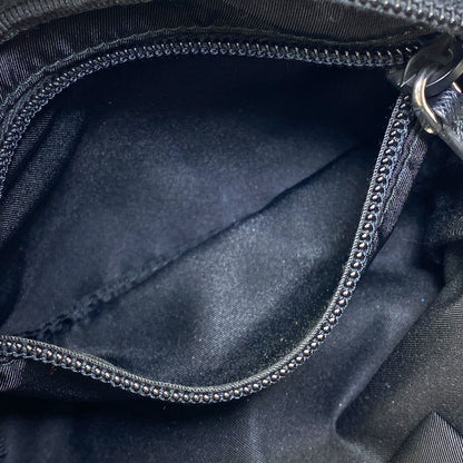 Prada Pouch Makeup Triangle Logo Nylon Black Everyday — view 8