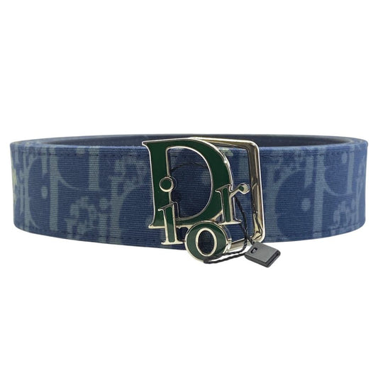 Dior Denim Tears Collaboration Belt Canvas Navy Green Everyday