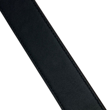 Dior Oblique Embossed Reversible Belt Enamel Patent Leather Brown Everyday — view 7