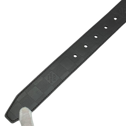 Louis Vuitton Infini Boston Belt Reversible Leather Brown Gold Daily — view 9