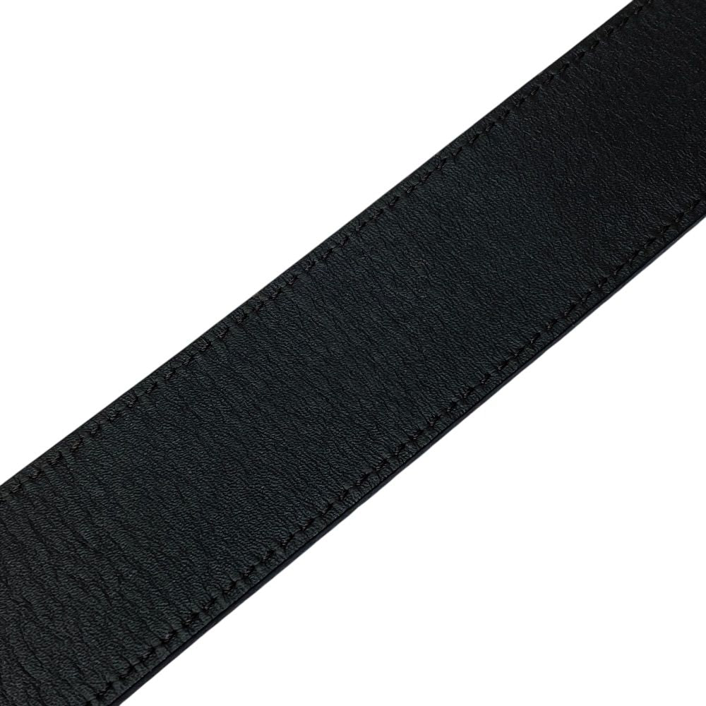Louis Vuitton Infini Boston Belt Reversible Leather Brown Gold Daily — view 5