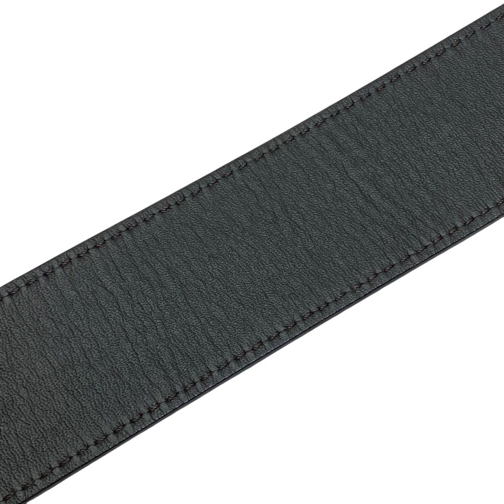 Louis Vuitton Infini Boston Belt Reversible Leather Brown Gold Daily — view 7