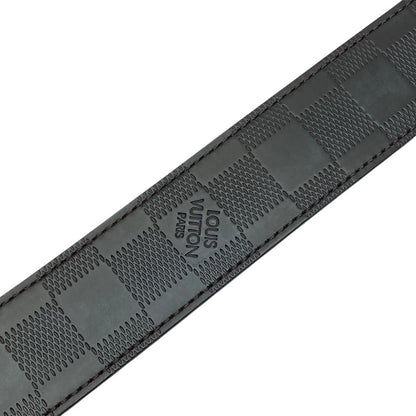 Louis Vuitton Infini Boston Belt Reversible Leather Brown Gold Daily — view 6