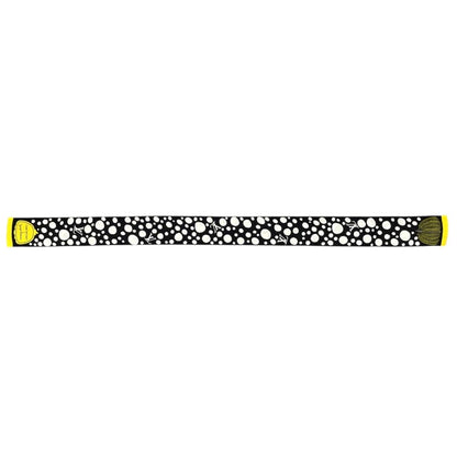 Louis Vuitton Yayoi Kusama Silk Scarf Bandeau Infinity Dot Monogram Black White — view 5