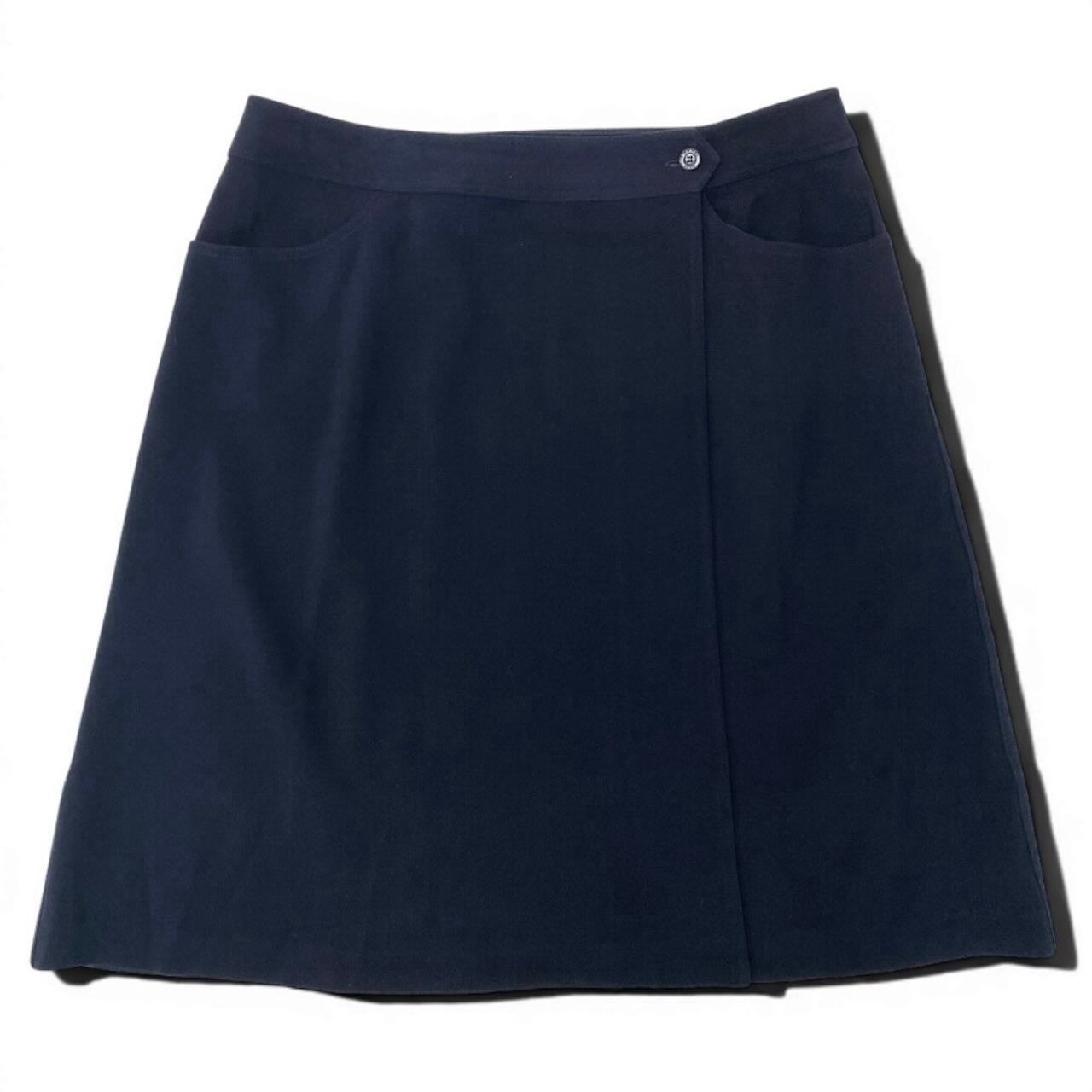 Chanel Wool Wrap Skirt — view 2