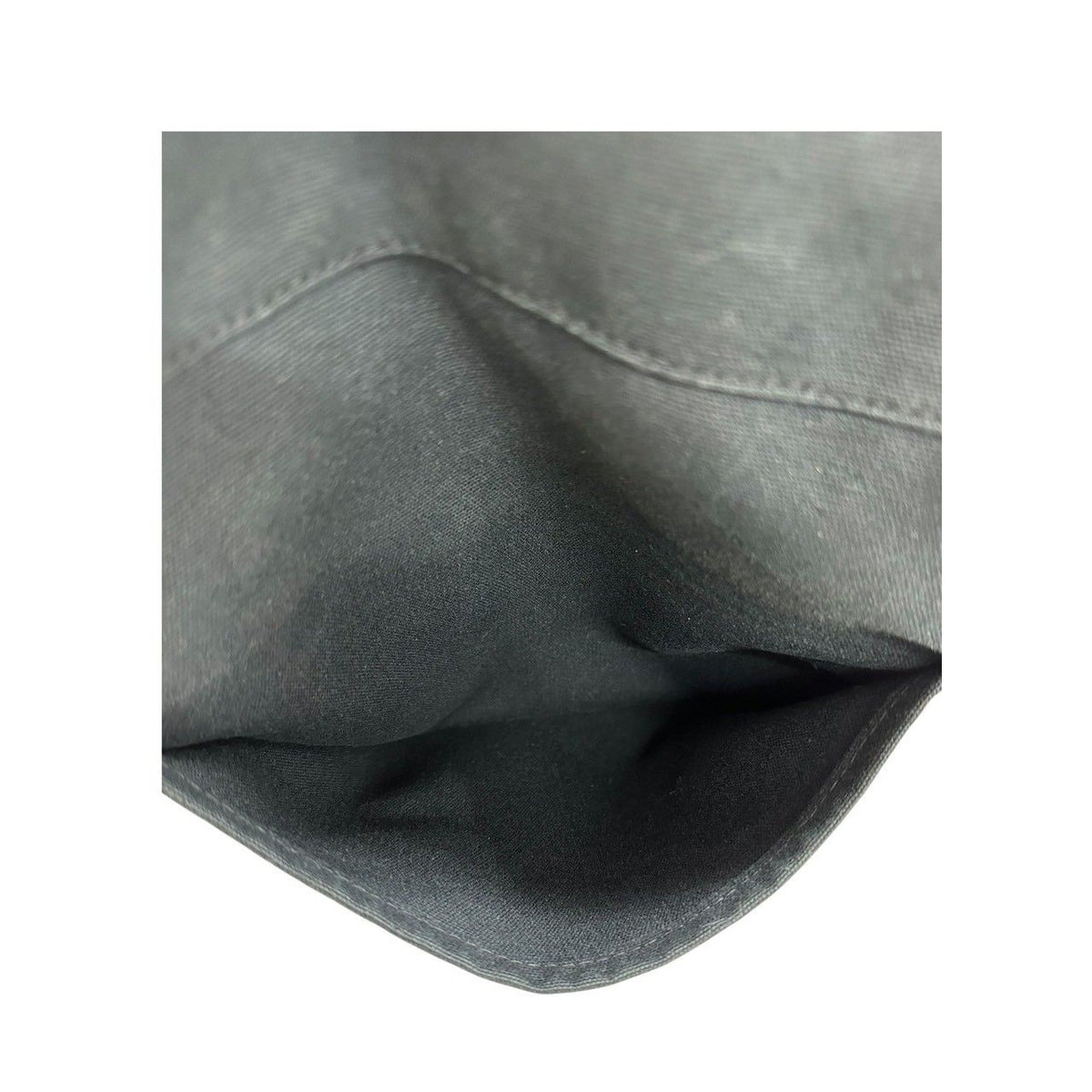 Hermes Fourre Tout Black Silver Canvas Shoulder Bag — view 8