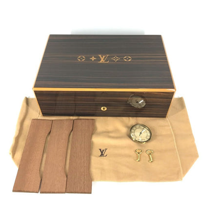 Louis Vuitton Cigarette Case Coffret 75 Cigar Wood Brown — view 2