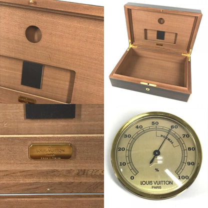 Louis Vuitton Cigarette Case Coffret 75 Cigar Wood Brown — view 8