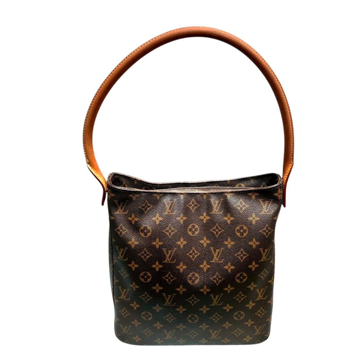 Louis Vuitton Looping GM Monogram Shoulder Bag Canvas