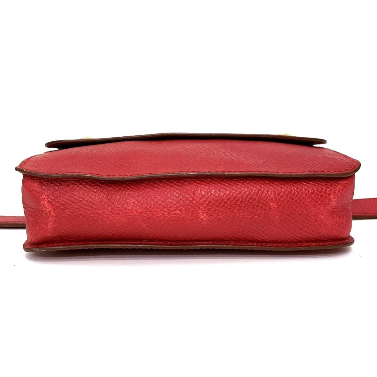 Hermes Pochette Green Waist Bag Courchevel — view 3