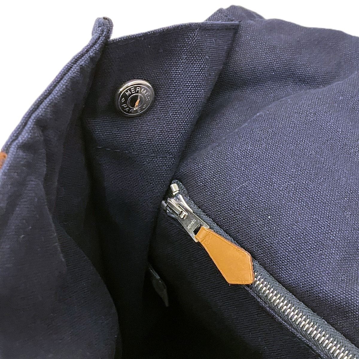 Hermes Fourre Tout Besace MM Tote Canvas — view 6