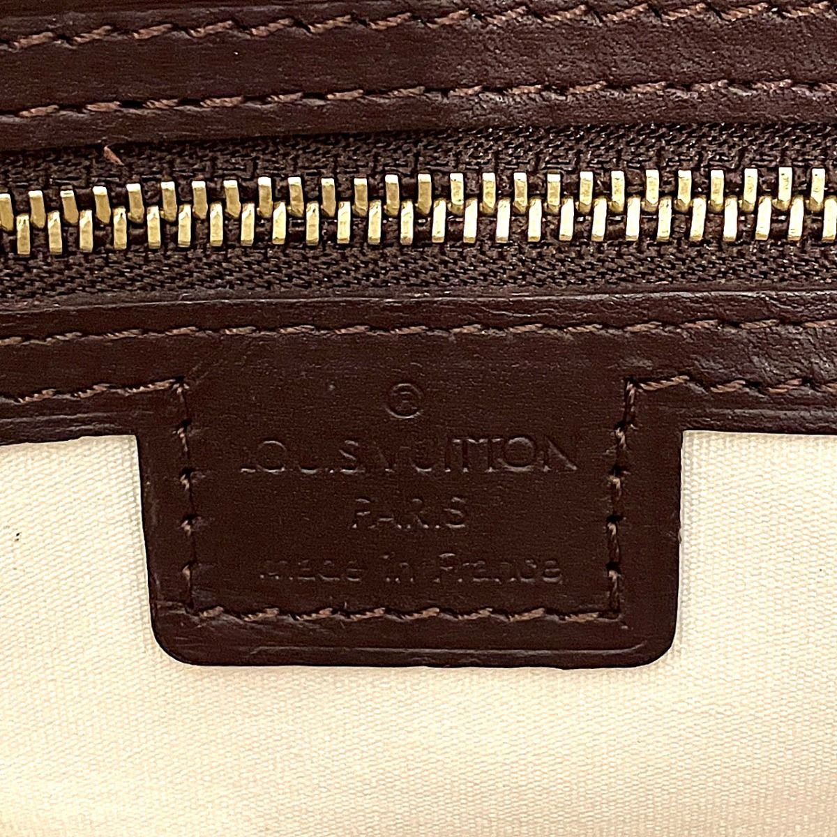 Louis Vuitton Josephine GM Monogram Mini Handbag Canvas Leather — view 4