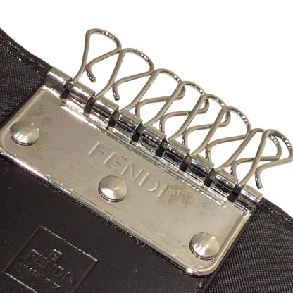 Fendi Key Case Canvas Leather Key Holder — view 9
