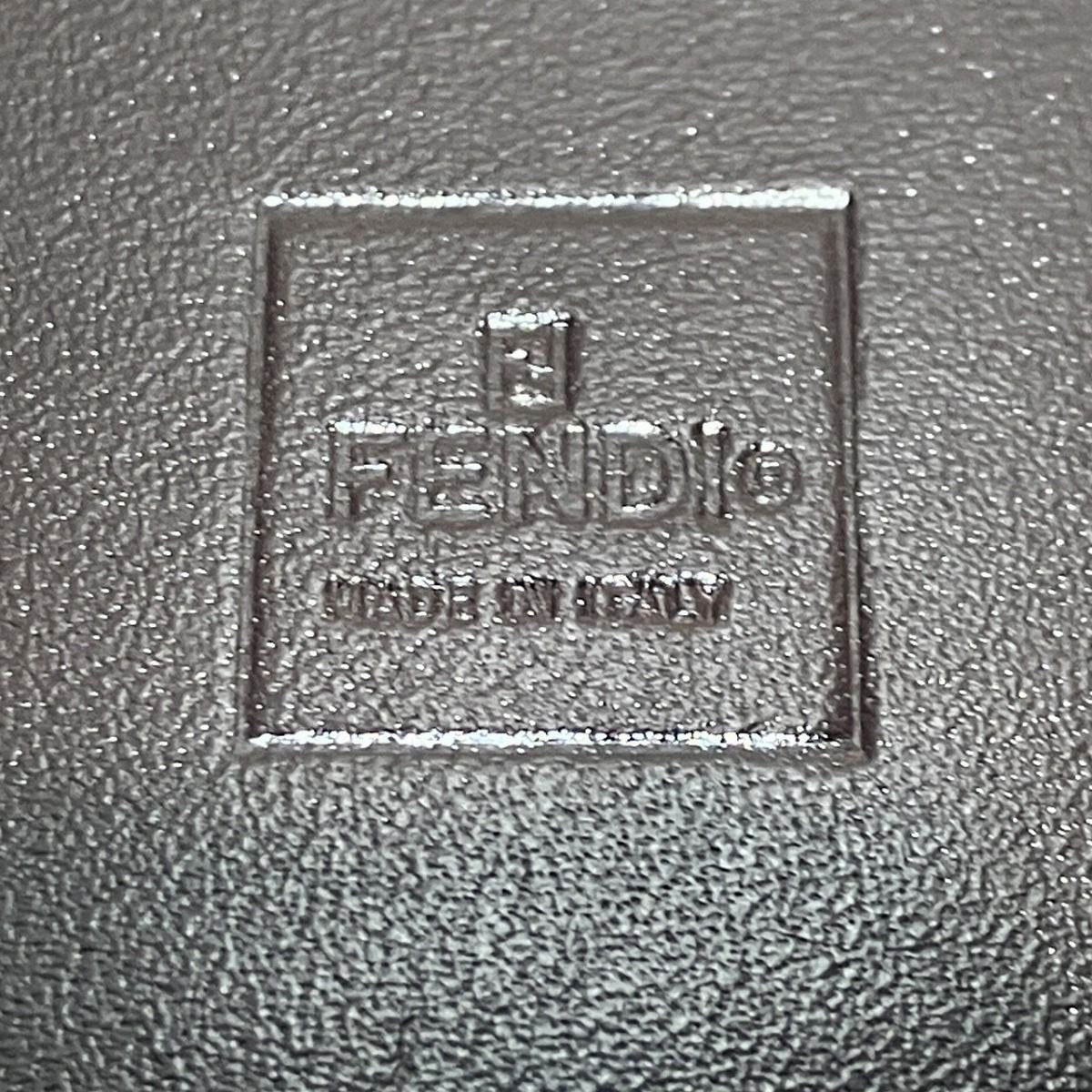 Fendi Key Case Canvas Leather Key Holder — view 4