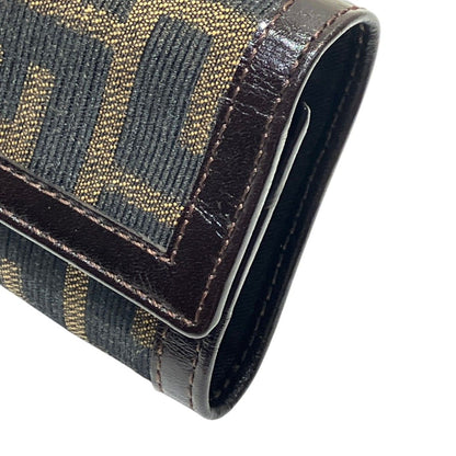Fendi Key Case Canvas Leather Key Holder — view 6