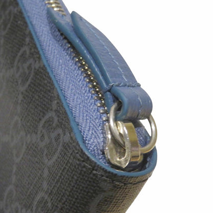 Gucci Zip Around Wallet GG Supreme Leather — view 7