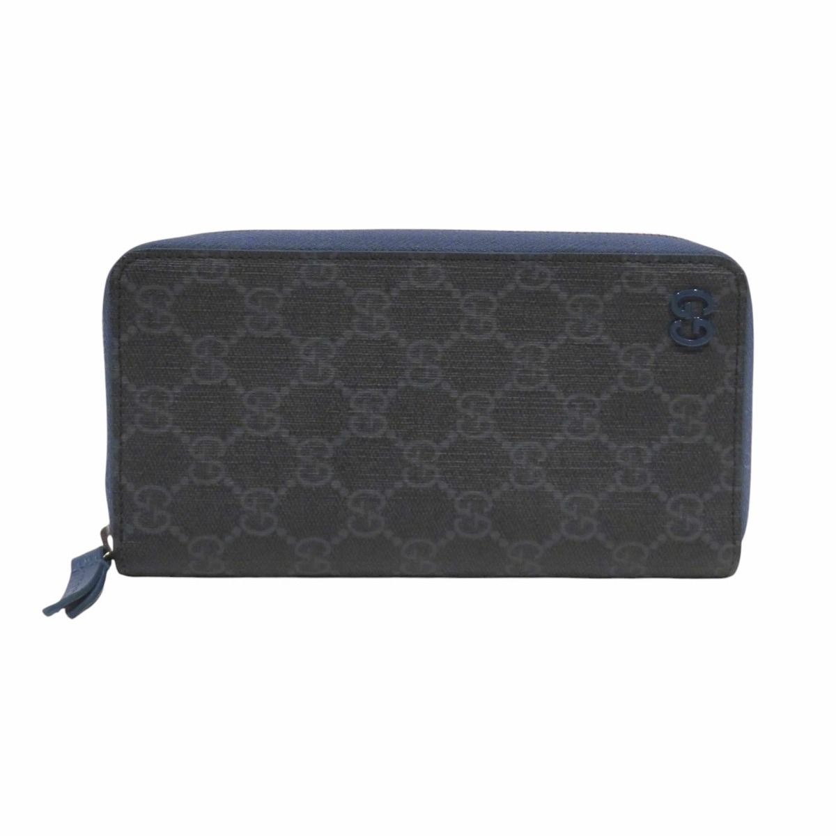Gucci Zip Around Wallet GG Supreme Leather