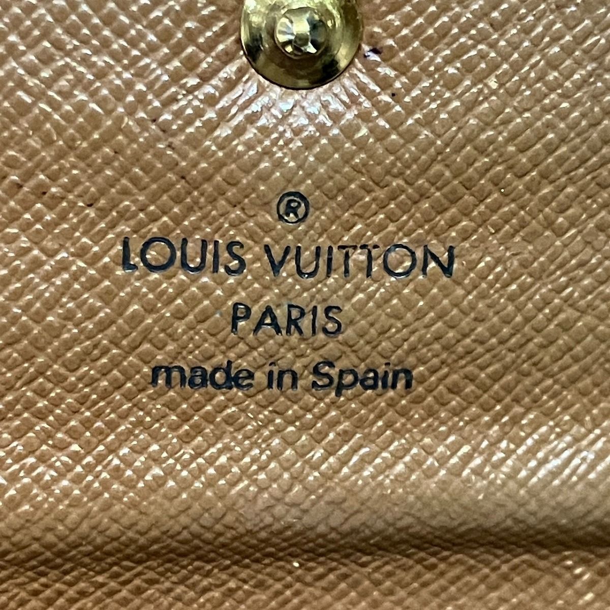 Louis Vuitton Portefeuille Sarah Monogram Bifold Wallet Canvas — view 4