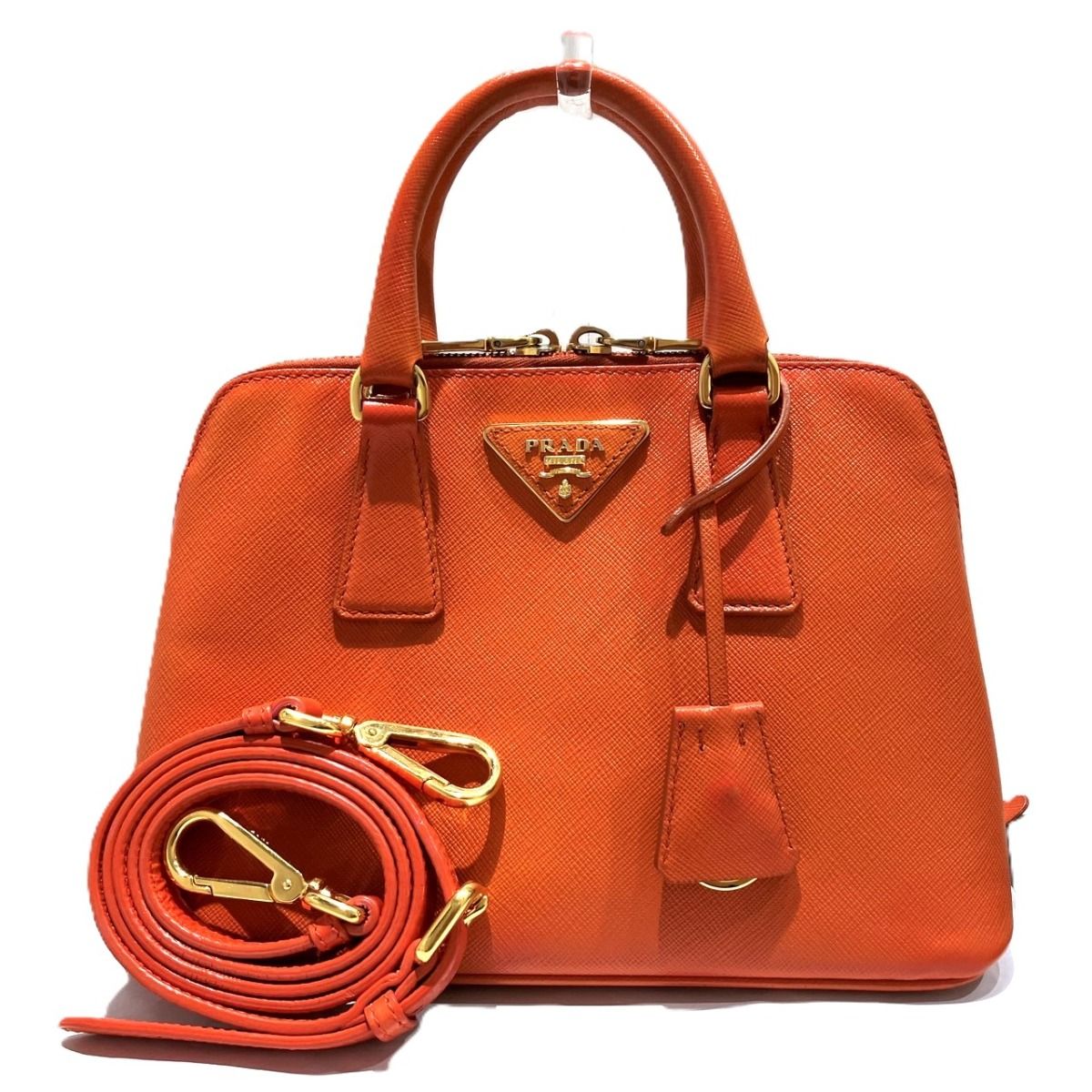 Prada Promenade Handbag Leather