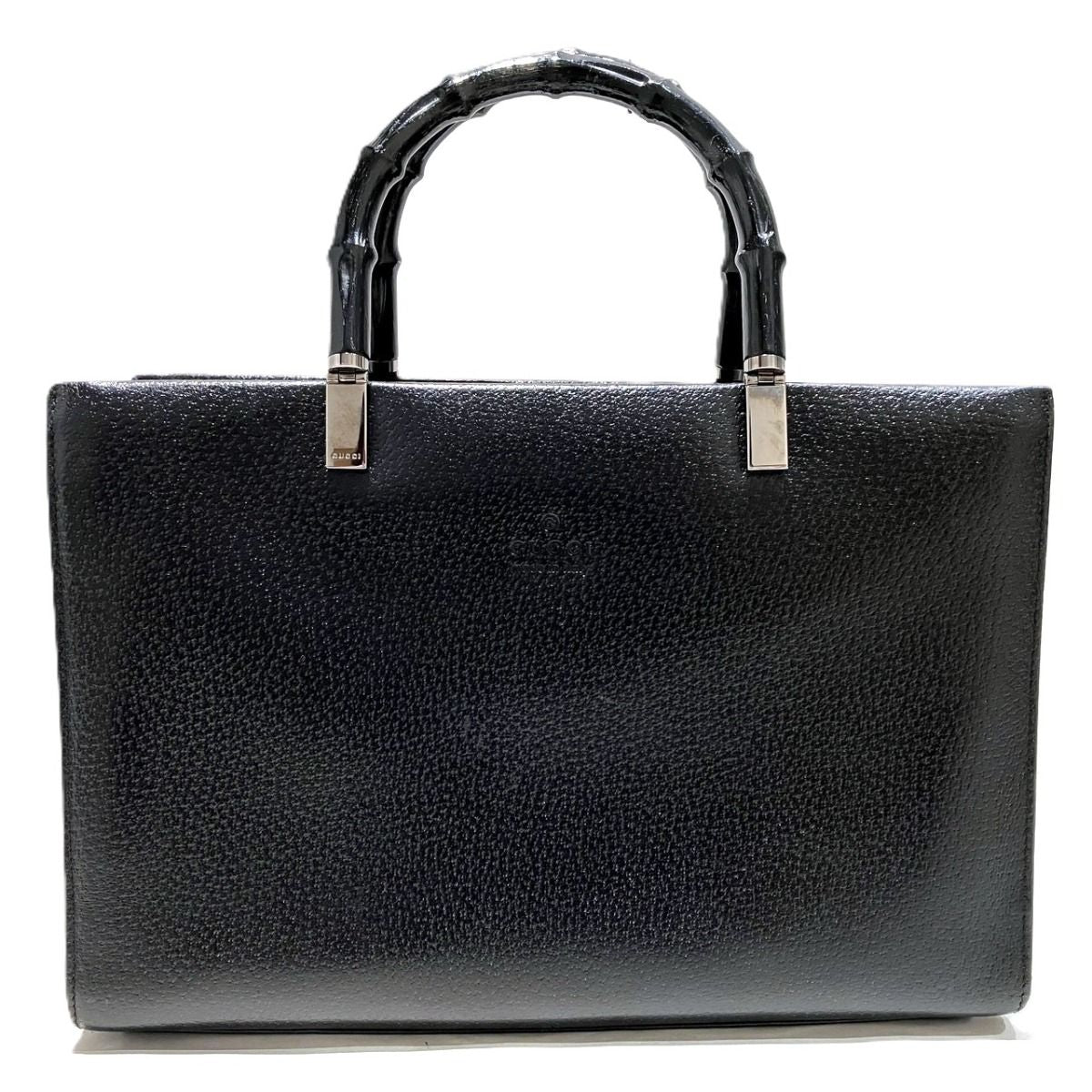Gucci Bamboo 2-Way Handbag Leather