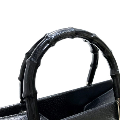 Gucci Bamboo 2-Way Handbag Leather — view 7