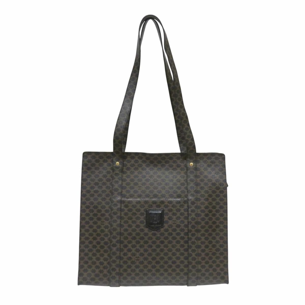 Celine Vintage Macadam Tote Leather